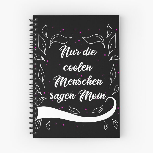 Item preview, Only The Cool People Say Moin Say designed and sold by AOCreativeProd.