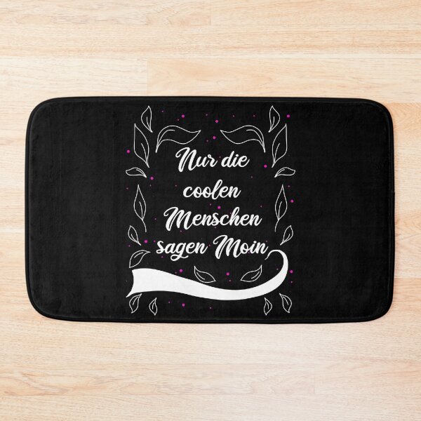 Item preview, Only The Cool People Say Moin Say designed and sold by AOCreativeProd.