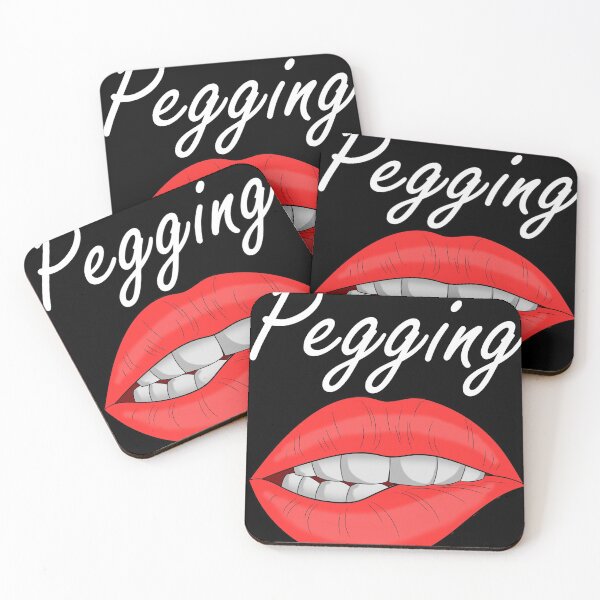 Item preview, Pegging Sexy Red Lips Biting Erotic Erotic designed and sold by patrick14897.