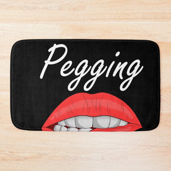 Item preview, Pegging Sexy Red Lips Biting Erotic Erotic designed and sold by patrick14897.
