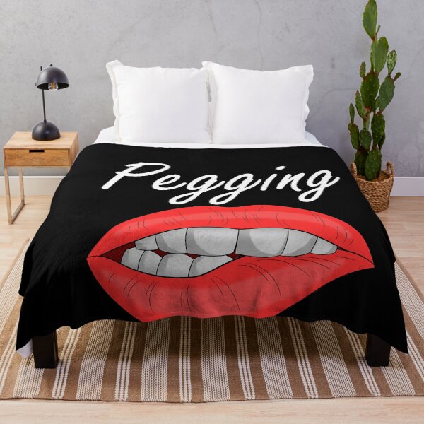Item preview, Pegging Sexy Red Lips Biting Erotic Erotic designed and sold by patrick14897.