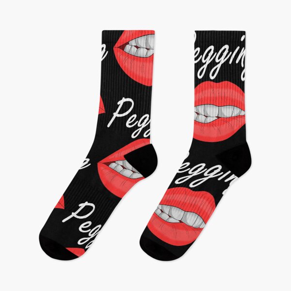 Item preview, Pegging Sexy Red Lips Biting Erotic Erotic designed and sold by patrick14897.