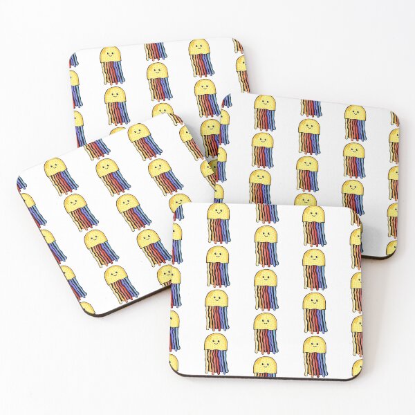 Item preview, Oceancreature, Colorful Happy Jellyfish designed and sold by Barolina.