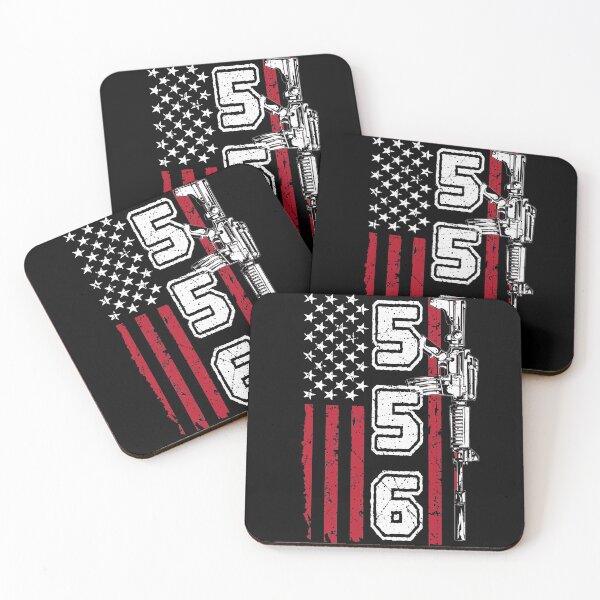 Item preview, 556 Ar 15 American Flag designed and sold by royaltea111.