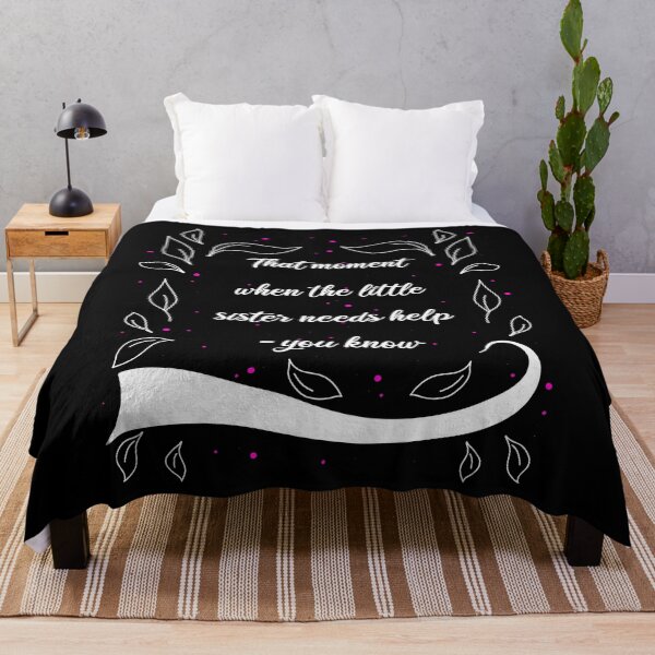 Item preview, Little Sister Need Help Big Siblings Saying designed and sold by AOCreativeProd.