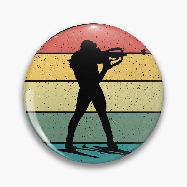 Item preview, Retro Vintage Biathlon Biathlonist Athlete designed and sold by Salvadax.