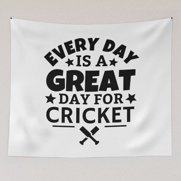 Item preview, Every day is a great day for cricket designed and sold by TheGreenGoat.