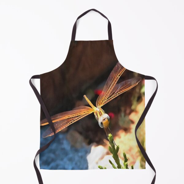 Item preview, Dragonfly With Sunlight Gilded Wings Artwork designed and sold by taiche.