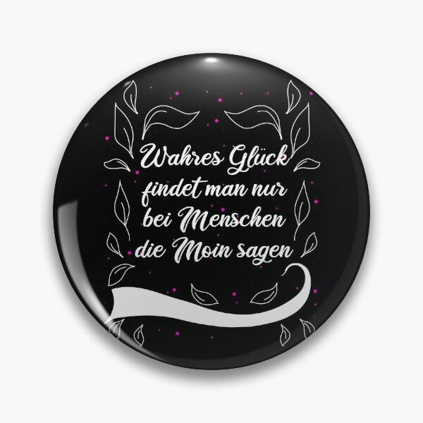 Item preview, True Luck Moin Hamburg Saying designed and sold by AOCreativeProd.