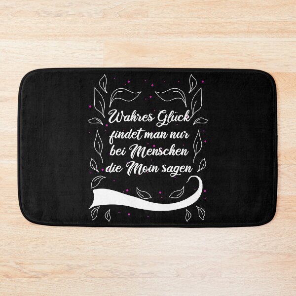 Item preview, True Luck Moin Hamburg Saying designed and sold by AOCreativeProd.