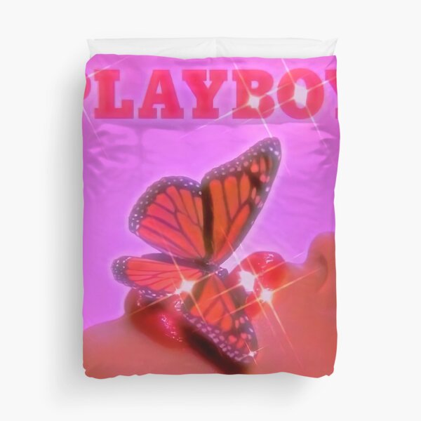 Vintage Butterfly Duvet Cover