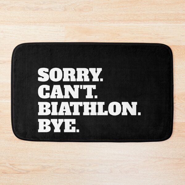 Item preview, Funny Sorry Can't Biathlon Bye designed and sold by Salvadax.