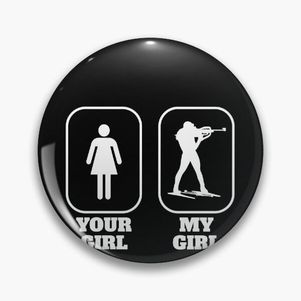 Item preview, Funny Biathlon Biathlete Biathlonist Girlfriend Boyfriend designed and sold by Salvadax.