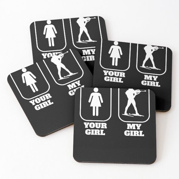 Item preview, Funny Biathlon Biathlete Biathlonist Girlfriend Boyfriend designed and sold by Salvadax.