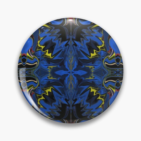 Item preview,   Kallexos-Design- Yellow in Blue Cent- Hippie Fantasy Design designed and sold by Kallexos.