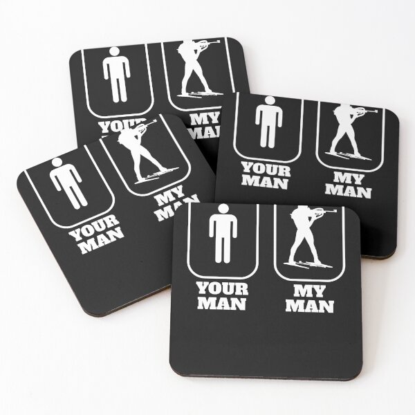 Item preview, Funny Biathlon Biathlete Biathlonist Boyfriend  Girlfriend designed and sold by Salvadax.