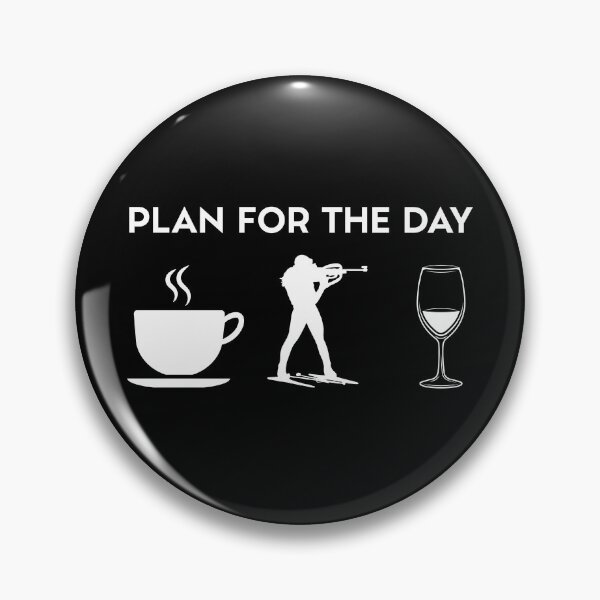 Item preview, Funny Coffee Biathlon Biathlonist Wine designed and sold by Salvadax.