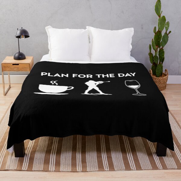 Item preview, Funny Coffee Biathlon Biathlonist Wine designed and sold by Salvadax.