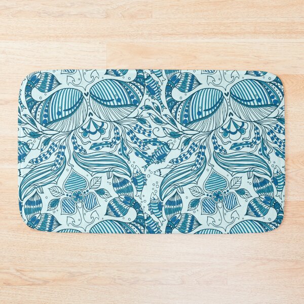 Item preview, Blue Fish Patterns designed and sold by PatternGallery.