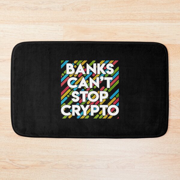 Item preview, Banks Can't Stop Crypto designed and sold by ShaykhUmer.
