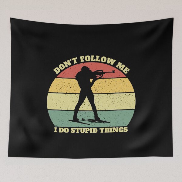 Item preview, Biathlon Biathlonist Retro Vintage designed and sold by Salvadax.