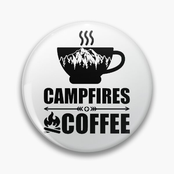 Item preview, Campfires And Coffee designed and sold by GravitiTees.