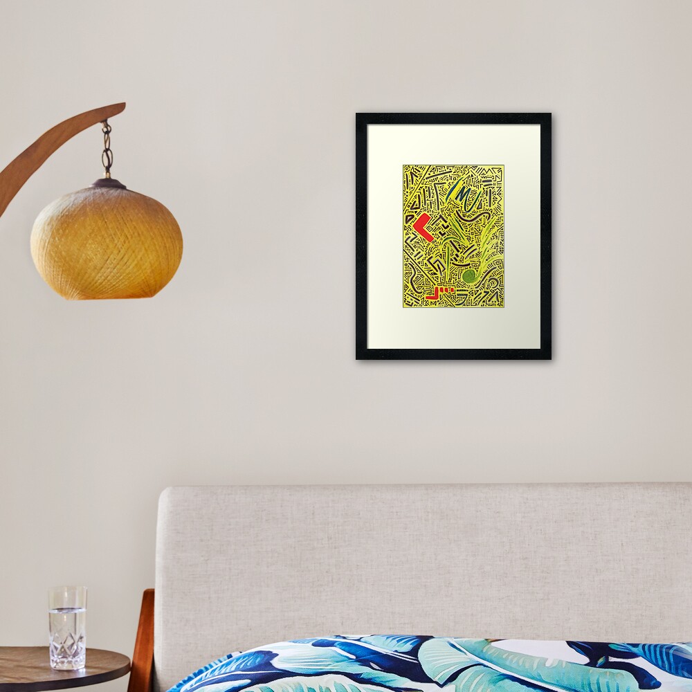 RAYCLEST 6 Framed Art Print