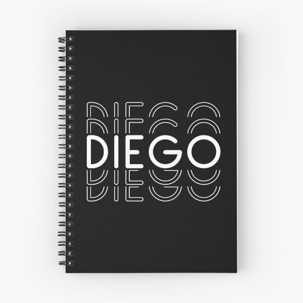 Item preview, Diego Name in Black and White Style designed and sold by Time-is-Money.