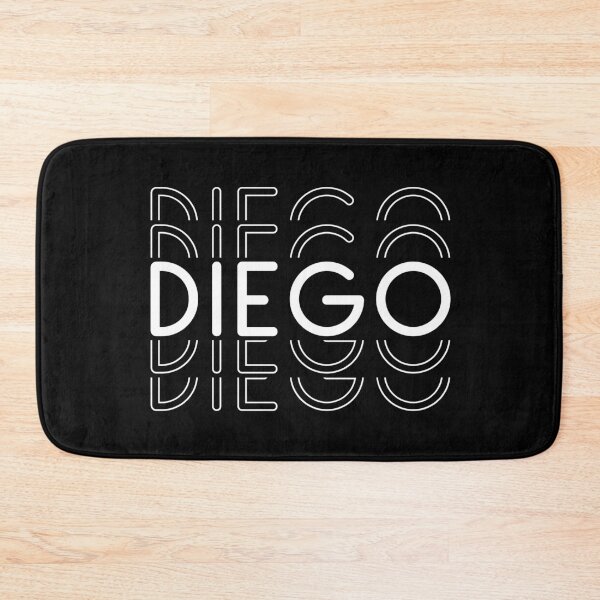 Item preview, Diego Name in Black and White Style designed and sold by Time-is-Money.