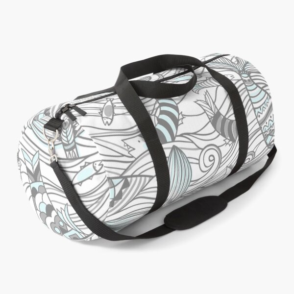 Item preview, Grey Ocean and Fish Moody Patterns designed and sold by PatternGallery.