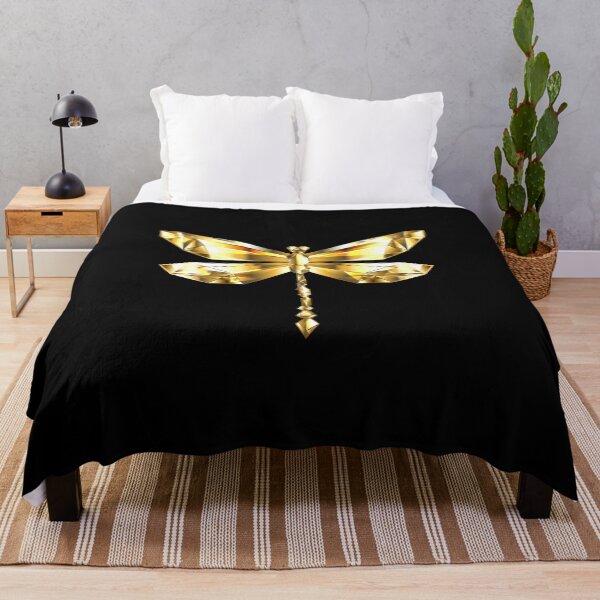 Item preview, Golden dragonfly designed and sold by CrazyHowCool.