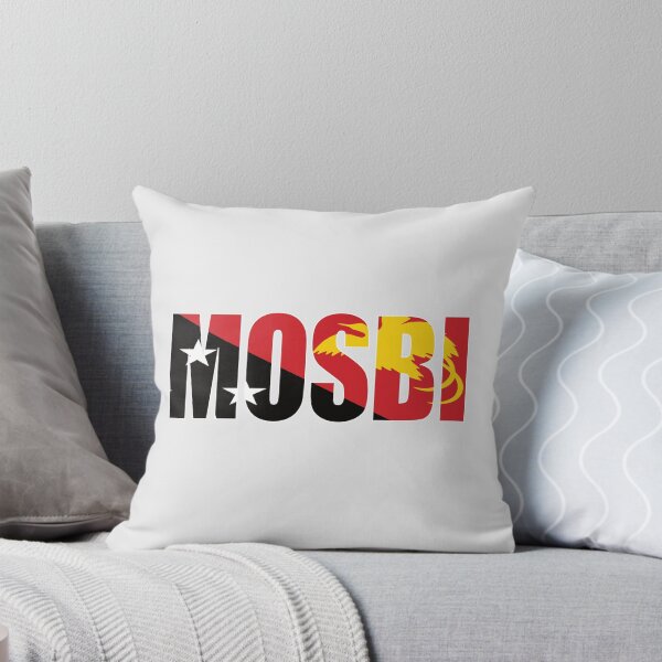Item preview, Mosbi with Papua New Guinea Flag designed and sold by PNG-pikinini.
