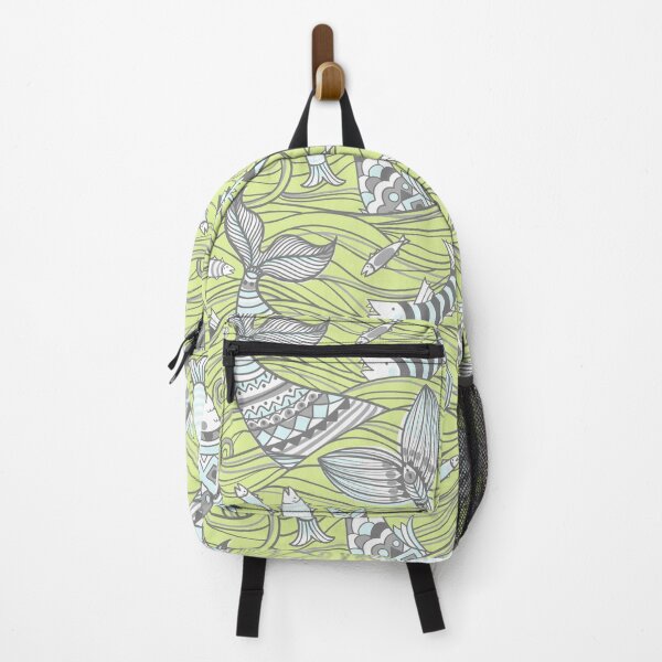 Item preview, Yellow Ocean and Fish Moody Patterns designed and sold by PatternGallery.