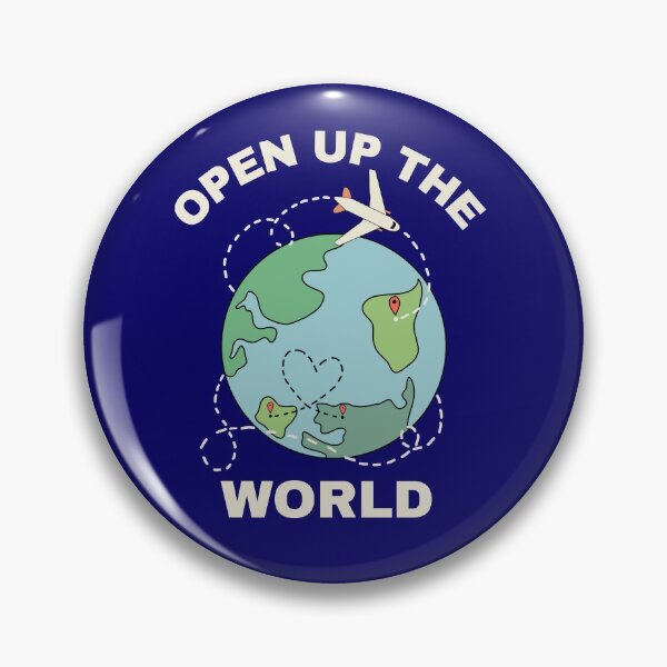 Item preview, Open Up the World  designed and sold by champagnemoment.