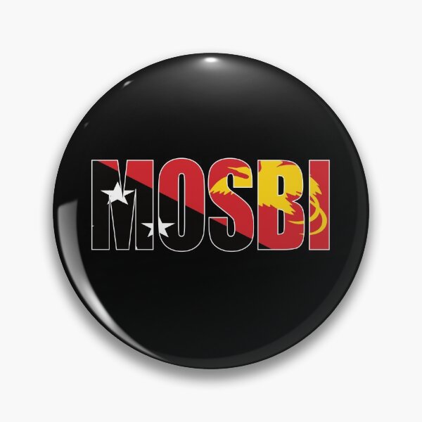Item preview, Mosbi with Papua New Guinea Flag designed and sold by PNG-pikinini.