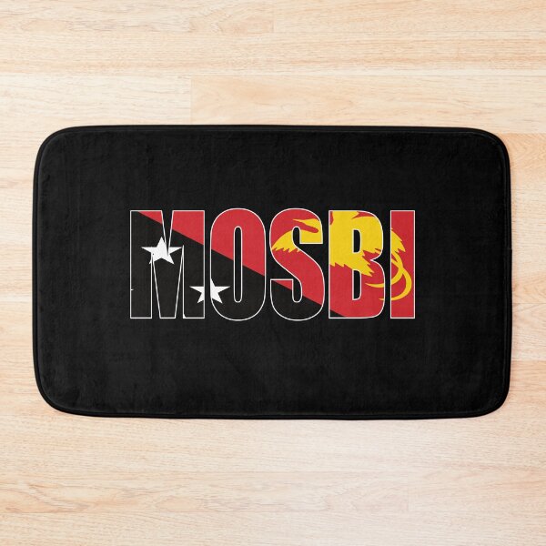 Item preview, Mosbi with Papua New Guinea Flag designed and sold by PNG-pikinini.
