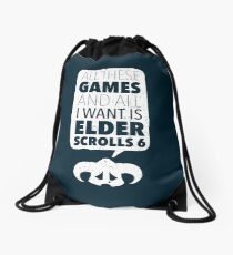 Over-Encumbered By Choice Drawstring Bag