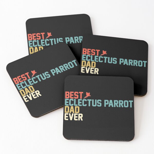 Item preview, Best ECLECTUS PARROT Dad Ever designed and sold by Nikogol.