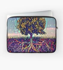 Abstrakter Baum des Lebens Laptoptasche