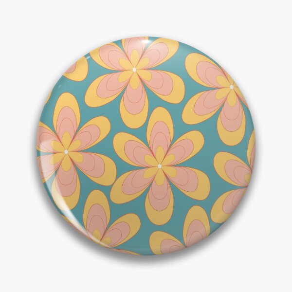 Item preview, Summer Vintage Colored Flowers designed and sold by ckylin.