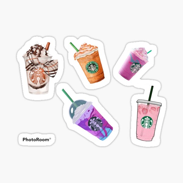 Starbucks Drinks Stickers – StickyPerks