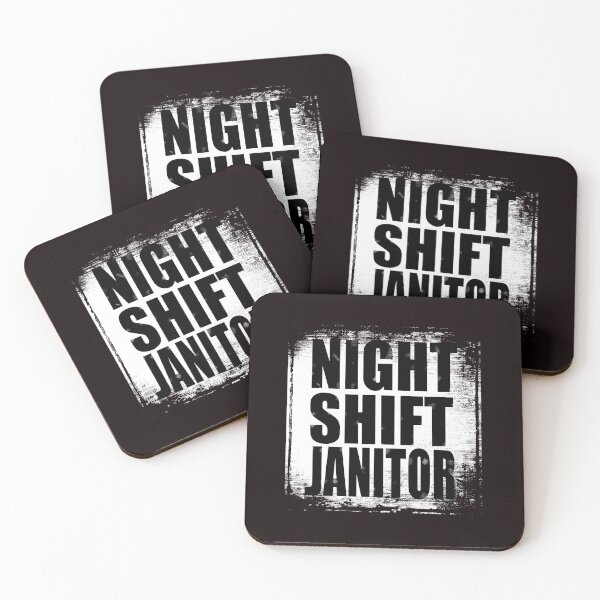 Item preview, NIGHT SHIFT JANITOR designed and sold by jacjac2121.