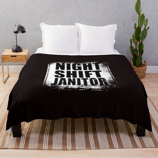 Item preview, NIGHT SHIFT JANITOR designed and sold by jacjac2121.