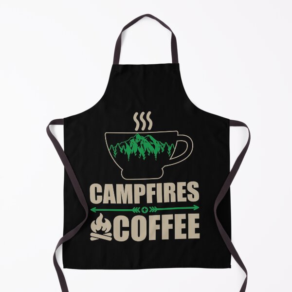 Item preview, Campfires And Coffee | Hate Mornings designed and sold by GravitiTees.