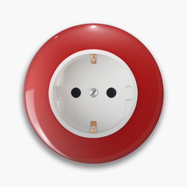 Item preview, fake red wall outlet designed and sold by RomualdGR.