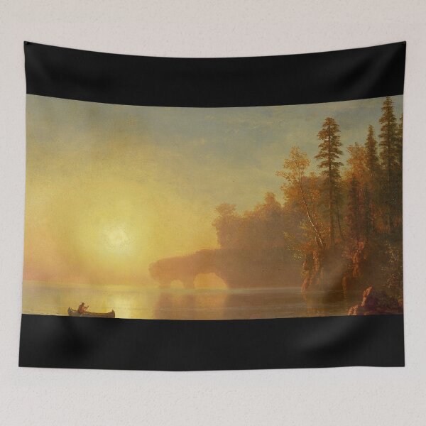 Item preview, Indian Canoe - Albert Bierstadt designed and sold by 2Girls1Shirt.