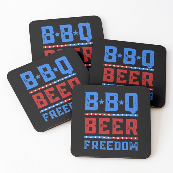 Item preview, BBQ beer freedom 4th of july designed and sold by ReichBourne.