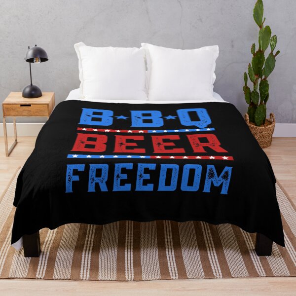 Item preview, BBQ beer freedom 4th of july designed and sold by ReichBourne.