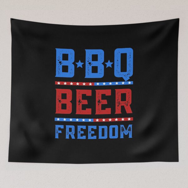Item preview, BBQ beer freedom 4th of july designed and sold by ReichBourne.
