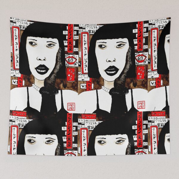 Item preview, Tokyo red light designed and sold by Botchy-Botchy.